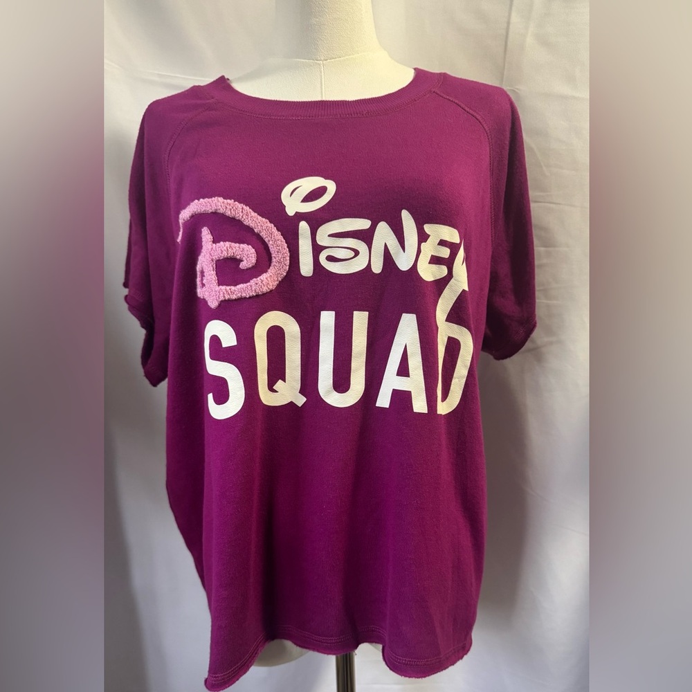 Disney Magenta 'Disney Squad' short sleeve